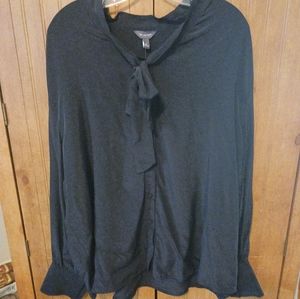 THE LIMITED BLACK DRESS BLOUSE SIZE 1X NWT